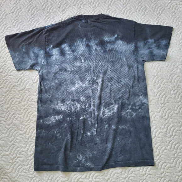 ac/dc dark blu evintage style band tee "for those about to rock" - Picture 3 of 3